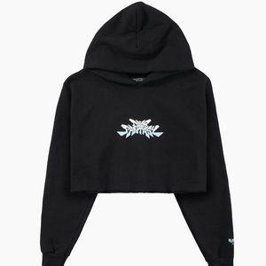 CLUB FANTASY RAVE CANDY GIRL CROPPED HOODIE